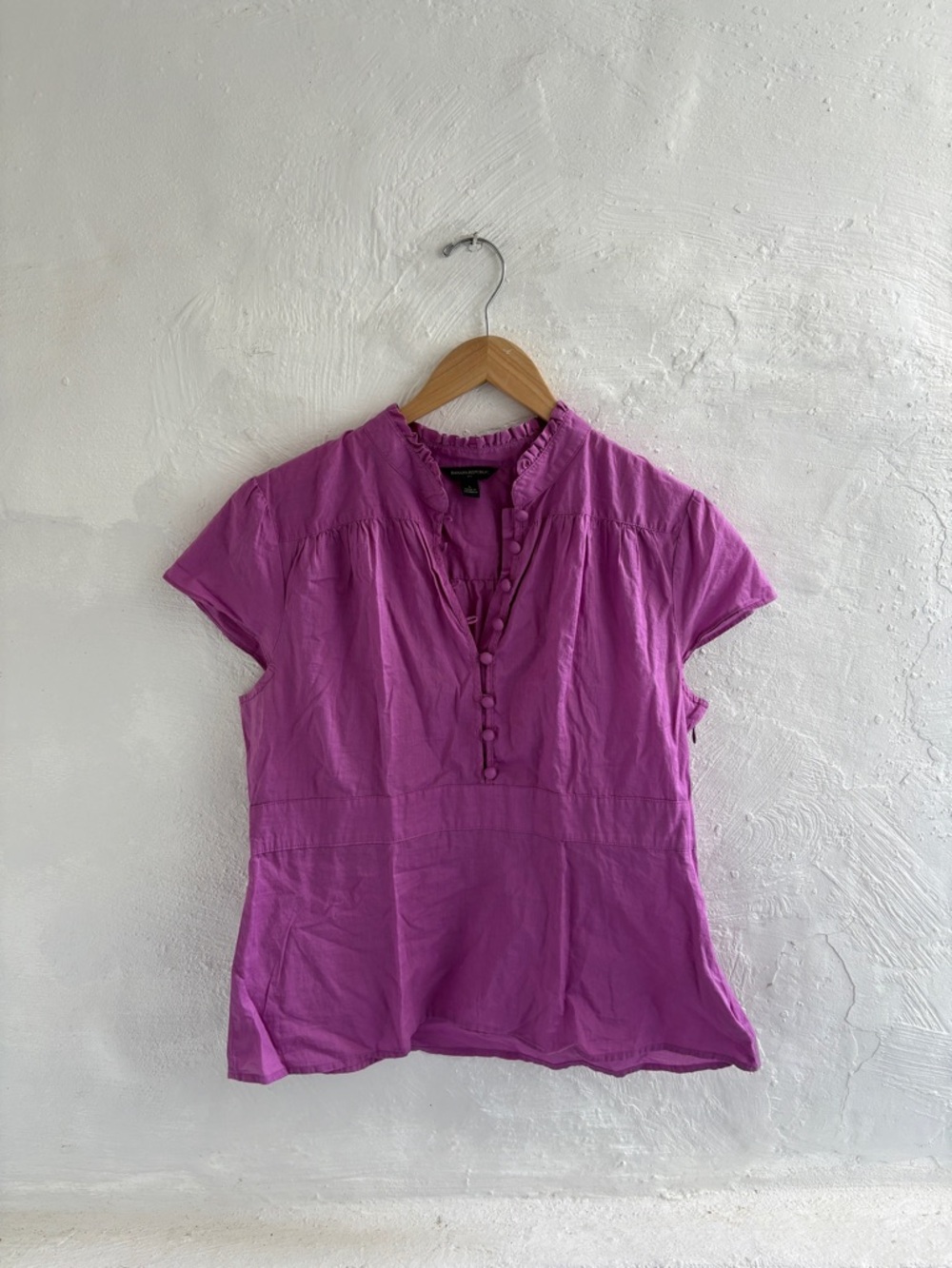 100% cotton banana republic blouse